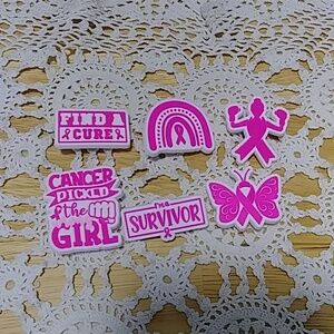 Cancer Awareness Crocs or similar shoe charms